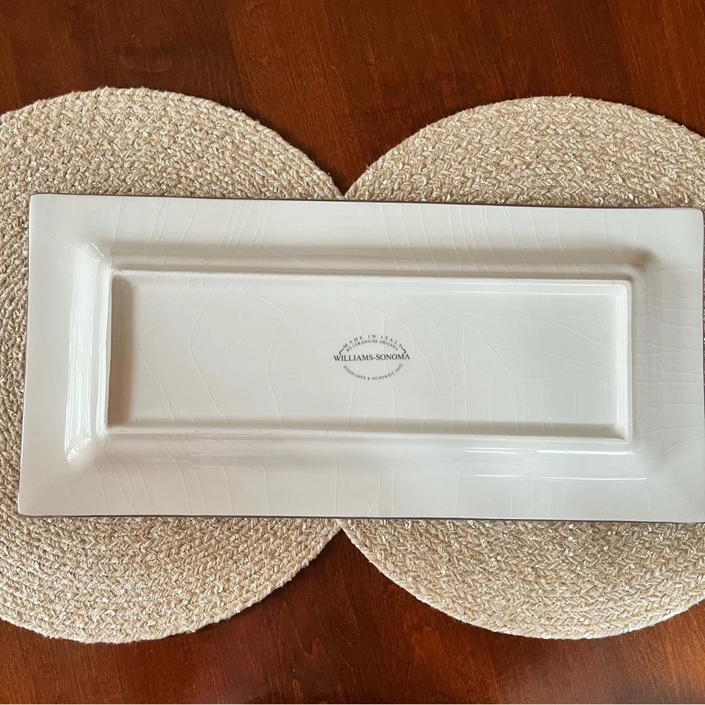 WILLIAMS SONOMA Ceramic Italian Pottery Dish